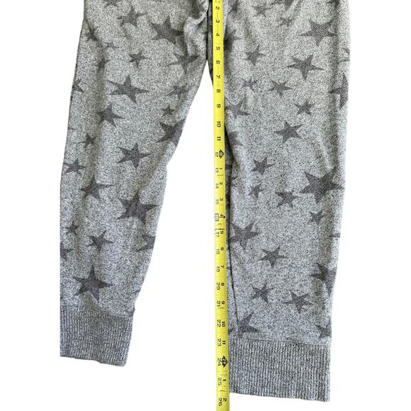 Rails Devon Star Print Jogger Sweatpants in Melange Gray, Size SMALL - Picture 5 of 5